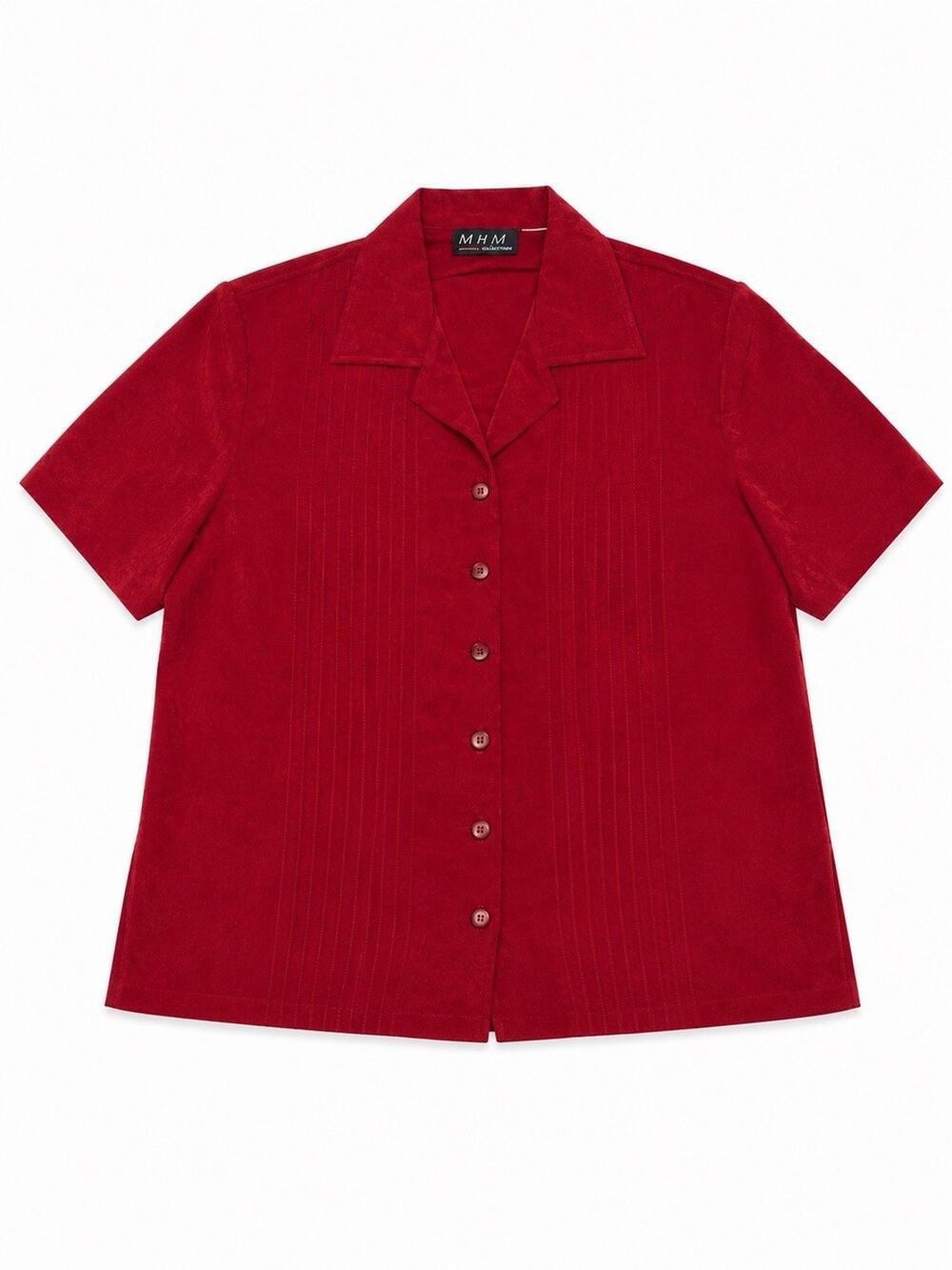 Mellisa Harper Vintage Suade Button Up Large